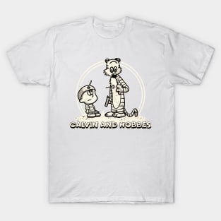 Drawing retro Vintage 80s and 90s Playing with best friends T-Shirt